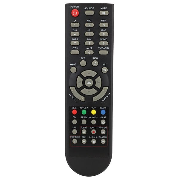 Hiremco Zapper HD Mini HD Uydu Alıcı Kumandası