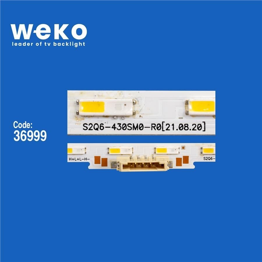 Wkset-6689 36999X2 S2Q6-430Sm0-R0 2 Adet Led Bar Two Color (İki Renk) (36Led)