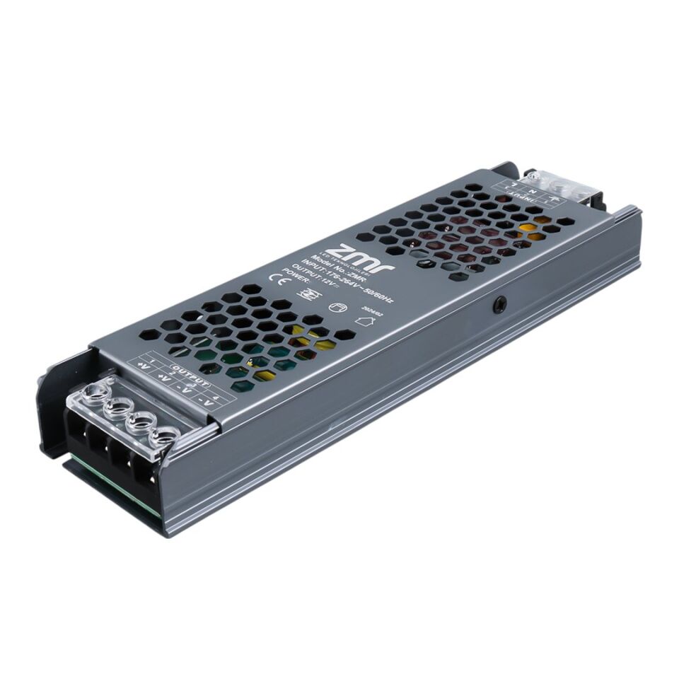 Zmr Zmr-706/B.00 12 Volt 33 Amper Slım Metal Kasa Adaptör