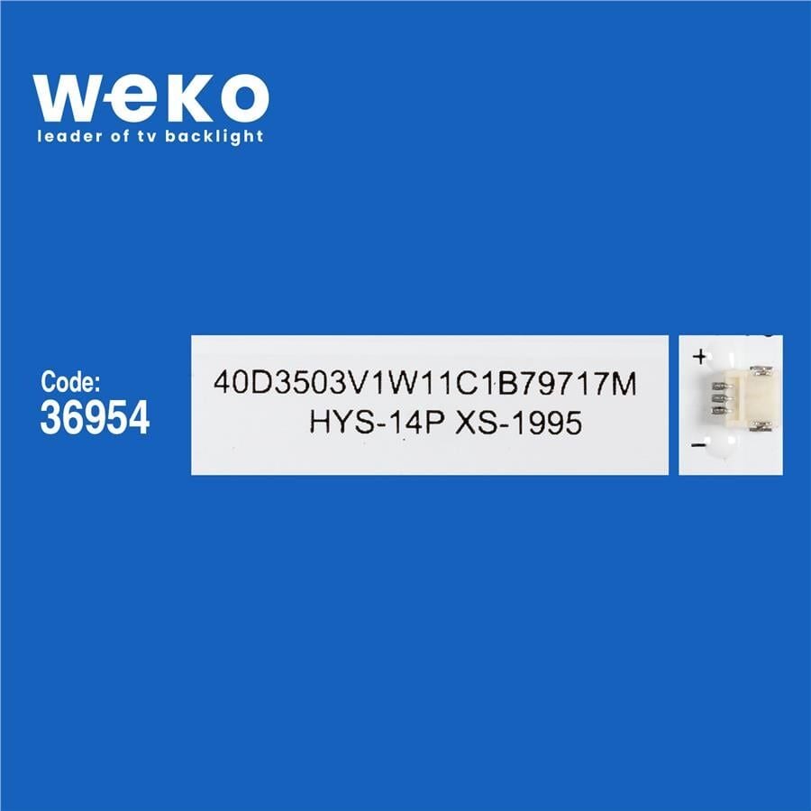 Wkset-6249 36954X6 Cl-40-D611-V6  11800622-C0 6 Adet Led Bar
