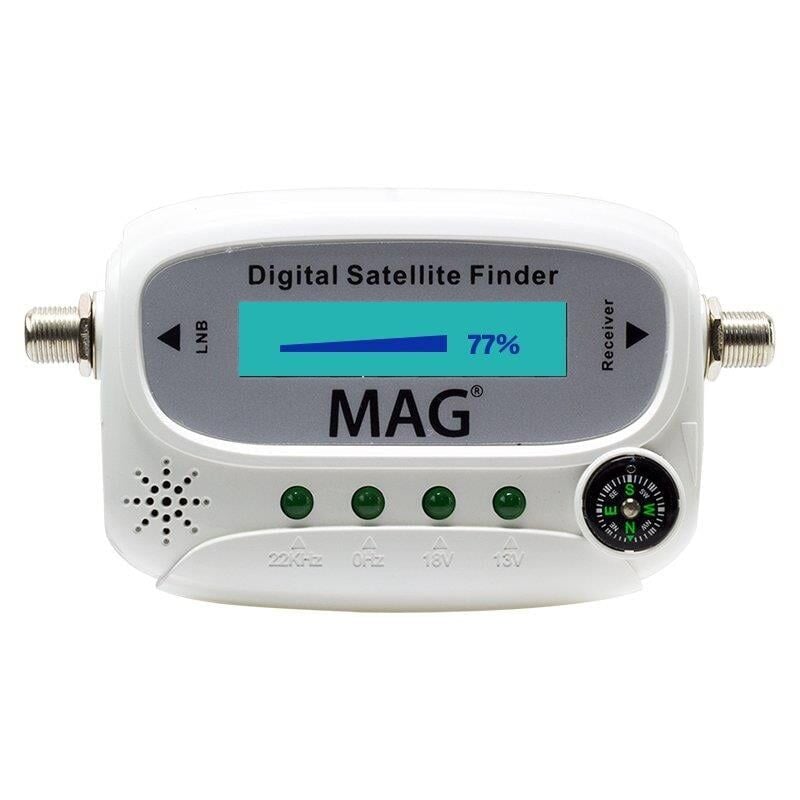 Mag MG-6300 LCD Ekranlı Mini Dijital Uydu Bulucu