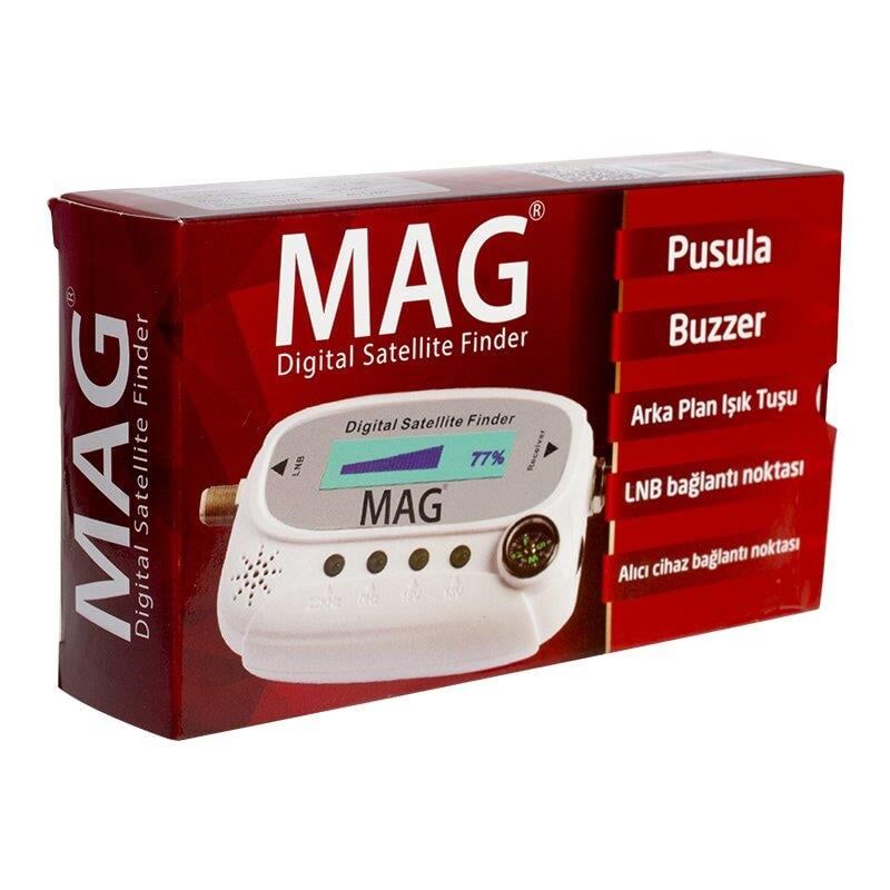 Mag MG-6300 LCD Ekranlı Mini Dijital Uydu Bulucu