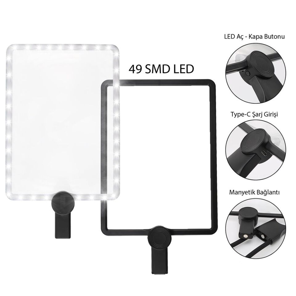 Sunup SN-26402 Telefon - Tablet - Kitap Büyüteci