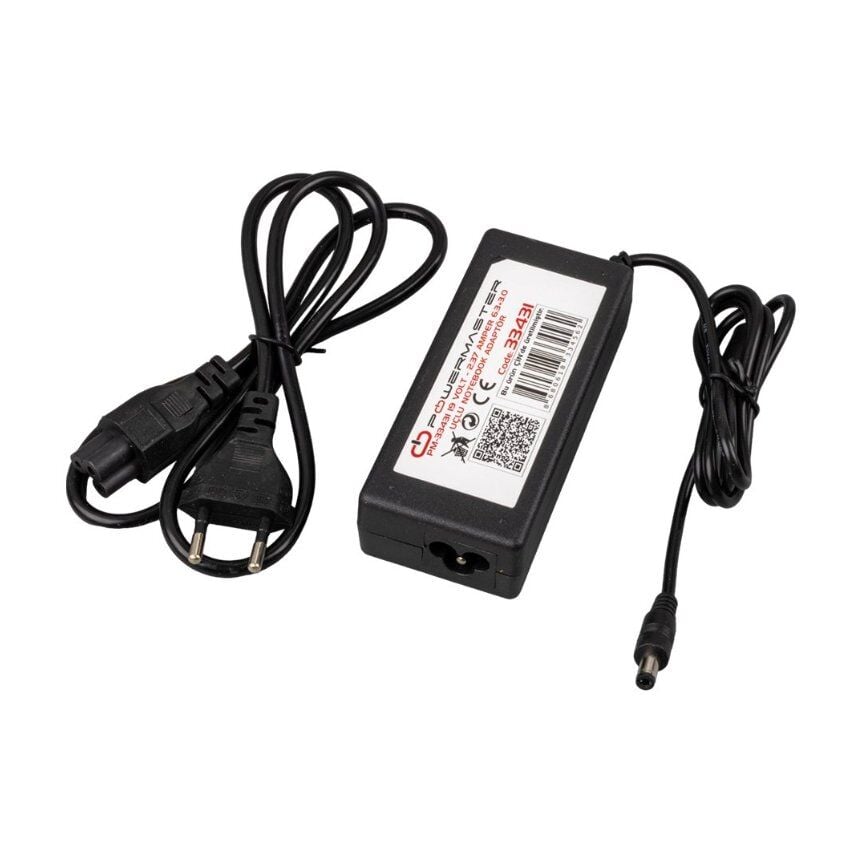 Powermaster PM-33431 19 Volt - 2.37 Amper 6.3*3.0 Mm Uçlu Adaptör (Toshiba Notebook)
