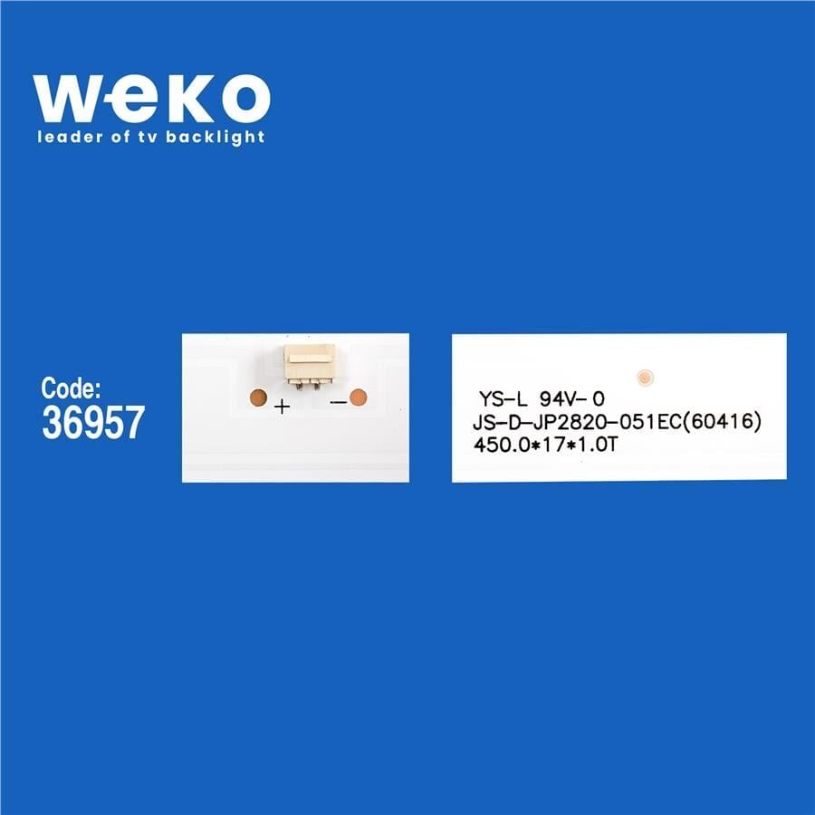 Wkset-6252 36957X2 Js-D-Jp2820-051Ec 2 Adet Led Bar