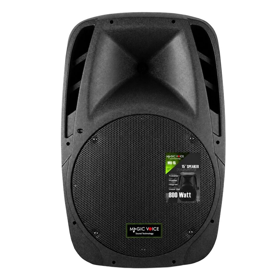 Magicvoice MV-15 1000 Watt 15'' 2-Yollu Pasif Kabin Hoparlör
