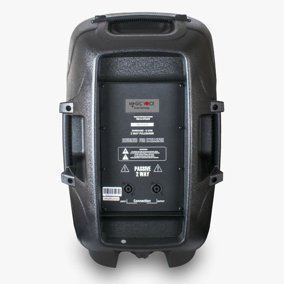 Magicvoice MV-12 600 Watt 12'' 2-Yollu Pasif Kabin Hoparlör