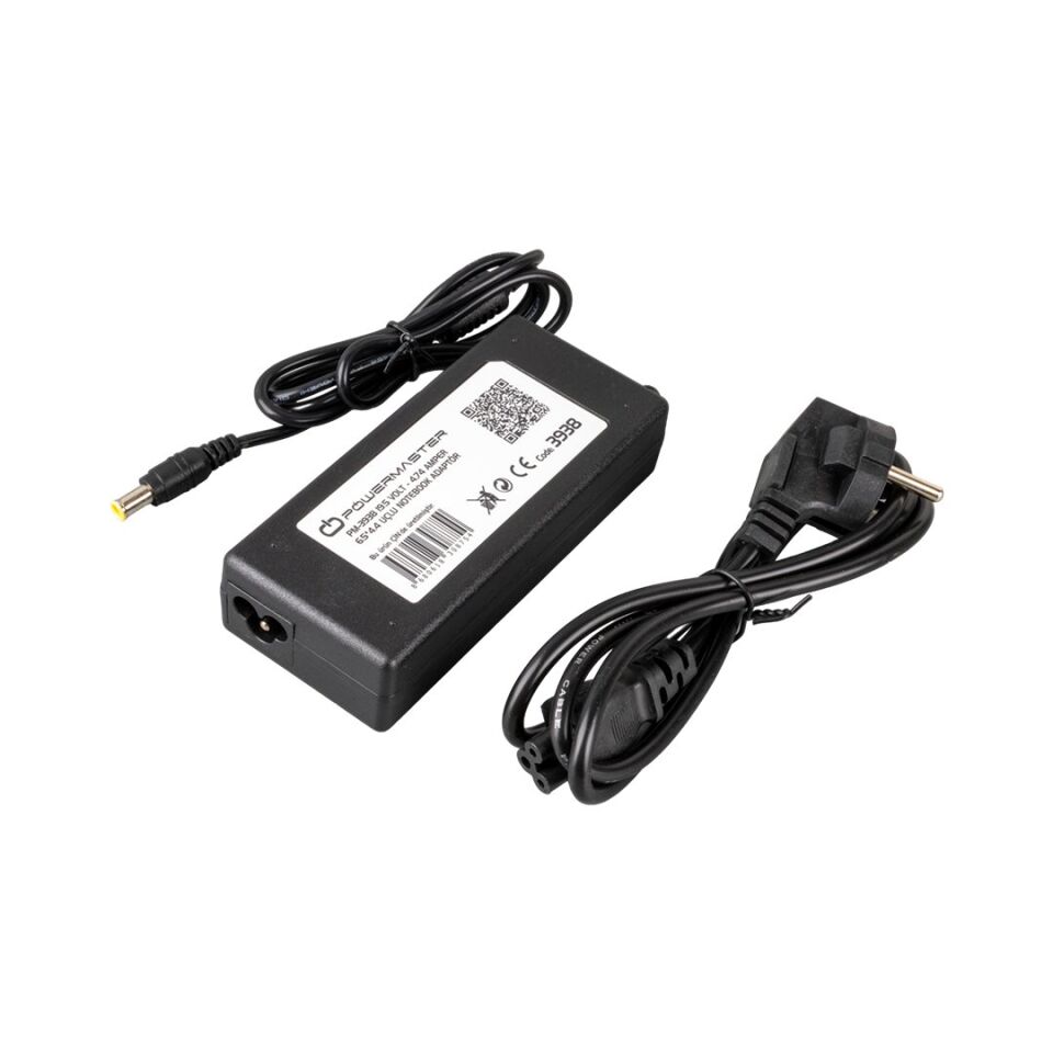 Powermaster PM-3938 19.5 Volt - 4.74 Amper 6.5*4.4 Mm Uçlu Adaptör (Sony Notebook - Samsung Led Tv Monitör)