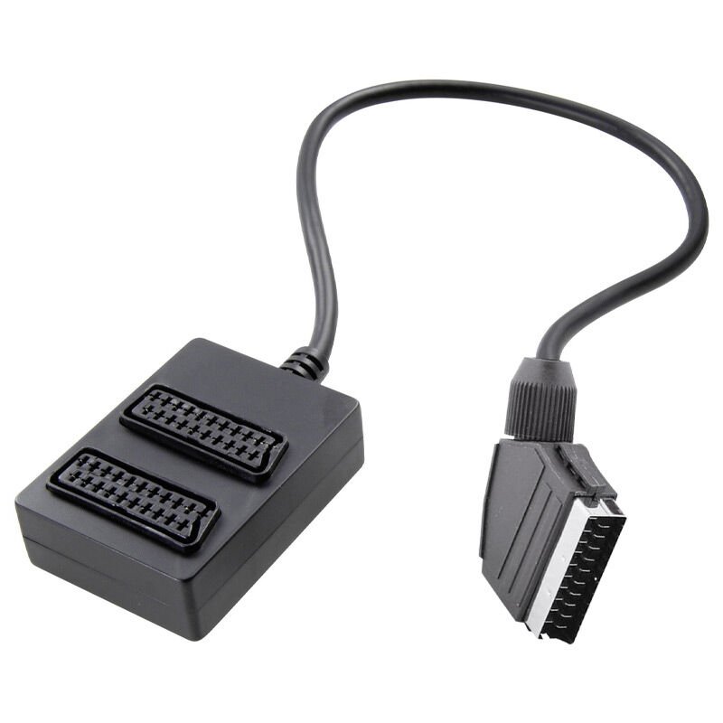 Elektromer 2’li Scart Dağıtıcı (1 Erkek - 2 Dişi Scart)