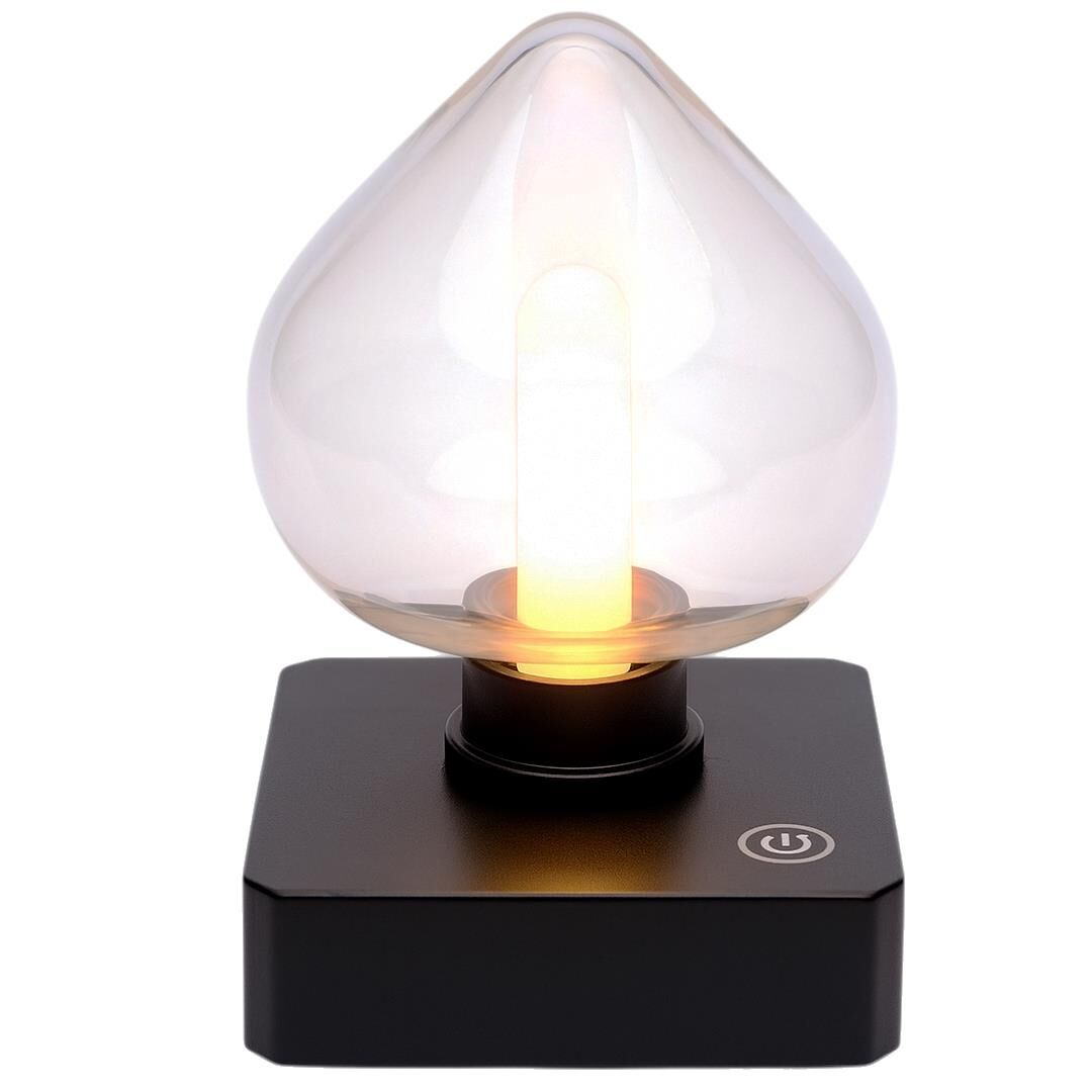 Ledx YQX-ANL95-B03 Amber Renkli Alev Efektli Dokunmatik Masa Lambası