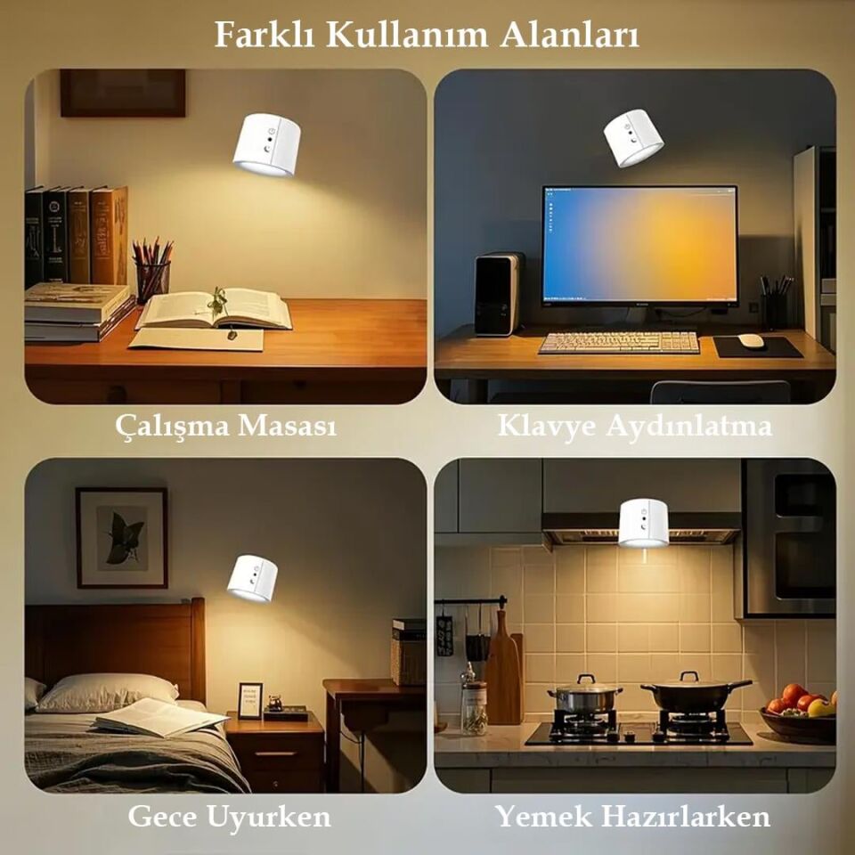 Ledx AL-SK-BD80A Çift Yönlü Kumandalı Duvar Aplik