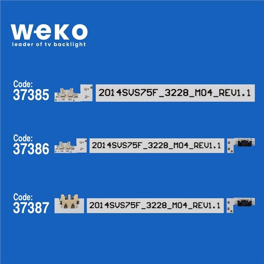 Wkset-6728 37385X9 37386X9 37387X9 Samsung_2014Svs75f 27 Adet Led Bar