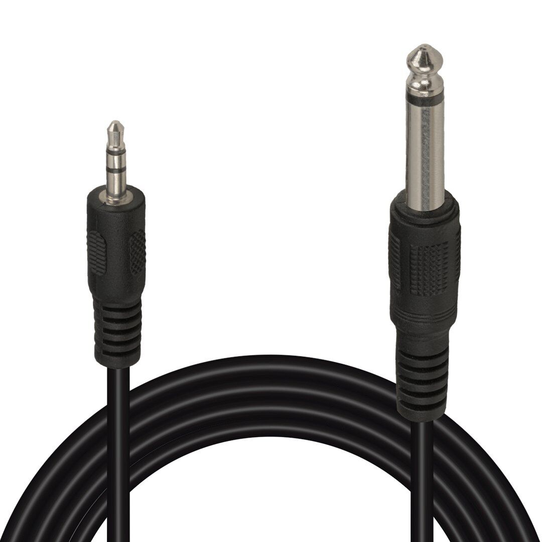 Powermaster PM-15917 6.3 Mm Gitar to 3.5 Mm Stereo Ara Kablo