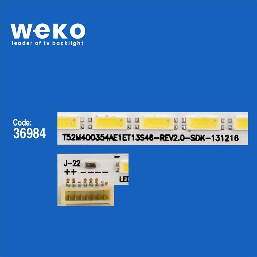 Wkset-6277 36984X1 T52m400354ae1e T13S46_Rev2.0_Sdk_131216 1 Adet Led Bar (72Led)
