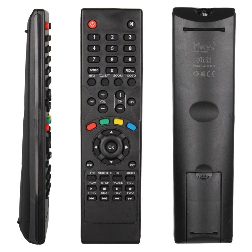 Amstrad MD-117 HD Uydu Alıcısı Uyumlu Kumanda