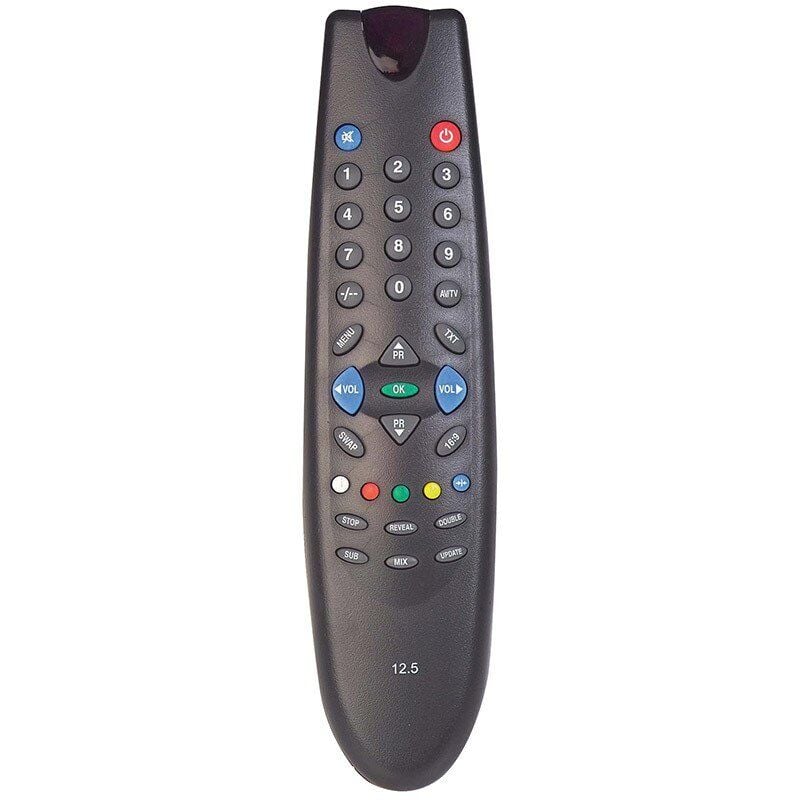 Arçelik - Beko 12.5 Sistem Siyah Tv Kumandası