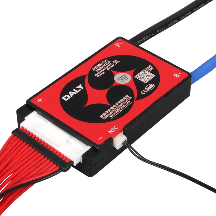 DALY 16S 60V 25A Li-İon Lityum Batarya Akü Pasif Balanslı BMS