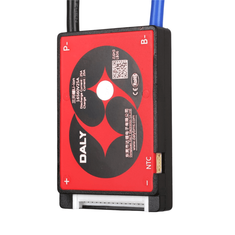 DALY 16S 60V 25A Li-İon Lityum Batarya Akü Pasif Balanslı BMS