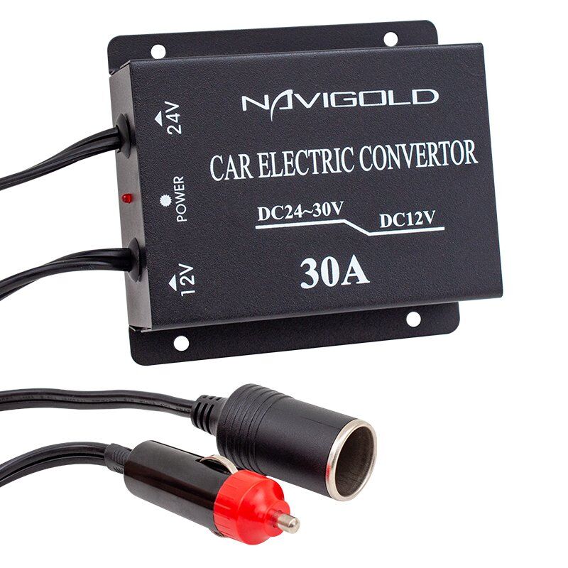 Navigold 24 Volt DC / 12 Volt DC 30 Amper Çakmak Girişli Oto Konvertör