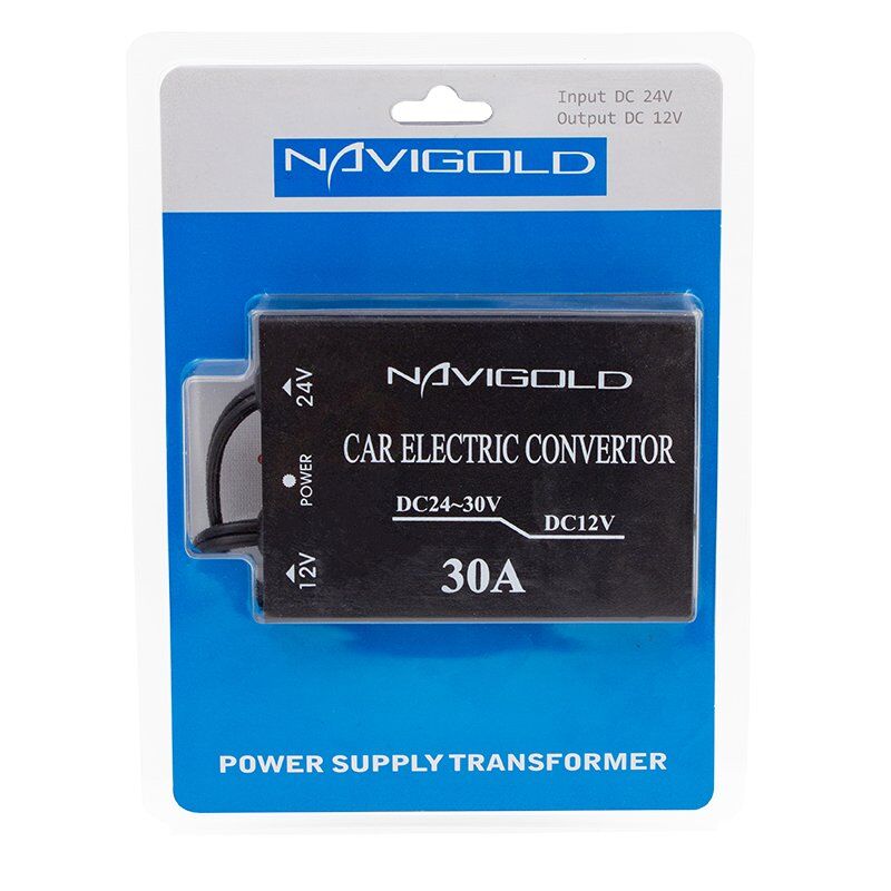 Navigold 24 Volt DC / 12 Volt DC 30 Amper Çakmak Girişli Oto Konvertör