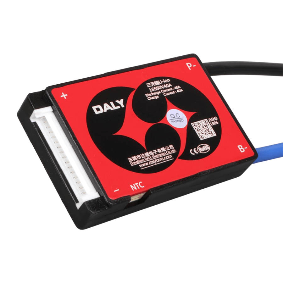 DALY 16S 60V 40A Li-İon Lityum Batarya Akü Pasif Balanslı BMS