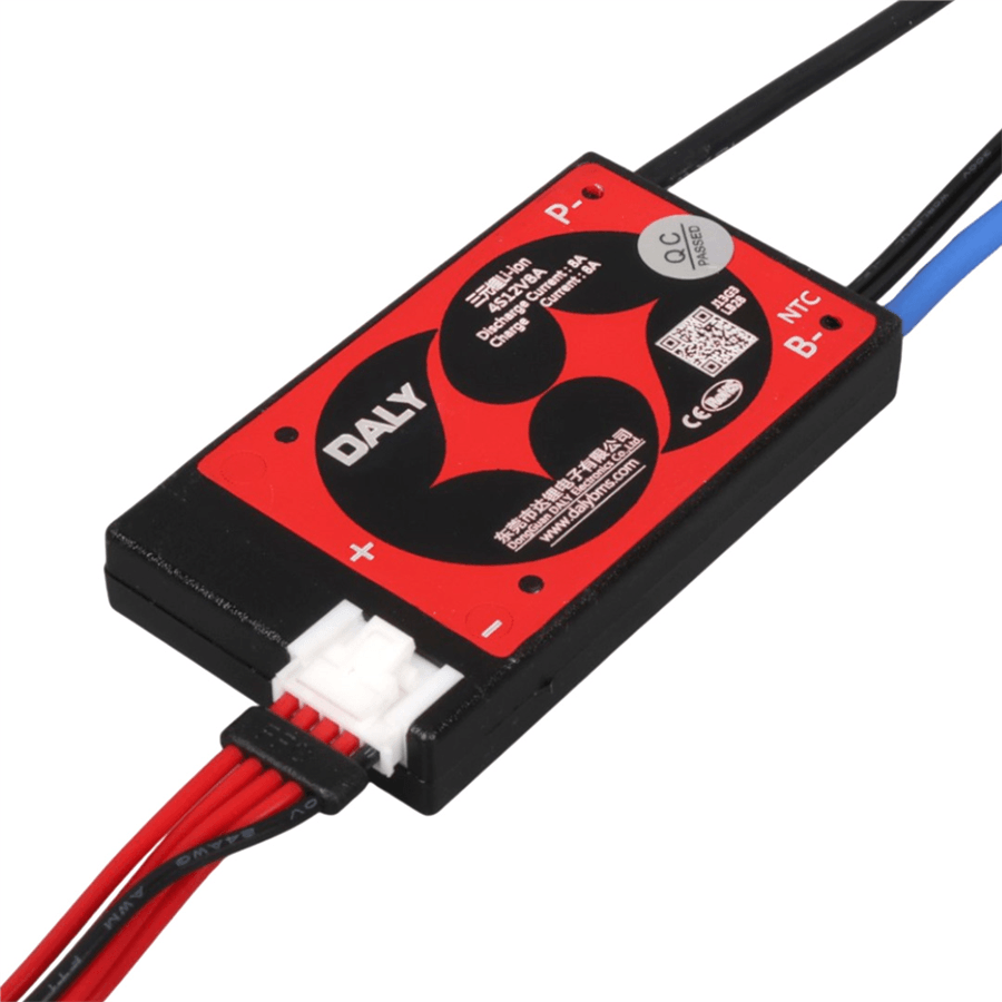 DALY 4S 12V 8A Li-İon Lityum Batarya Akü Pasif Balanslı BMS