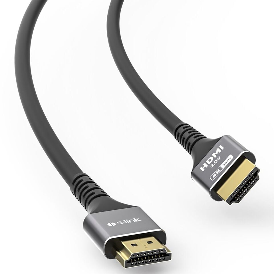 S-Link SLX-HD4K20 19+1 20Metre V2.0 4K 30Hz Metal HDMI Kablo