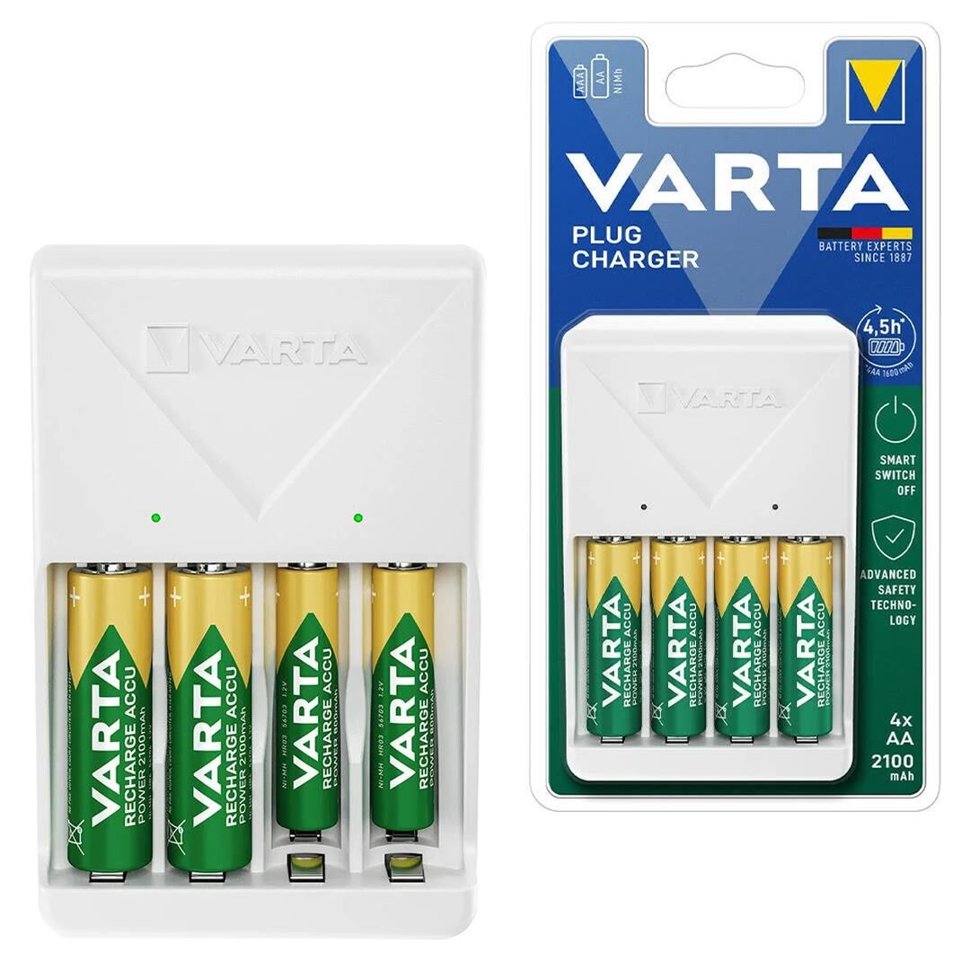 Varta Plug AA/AAA Kalem Pil Şarj Cihazı Aleti