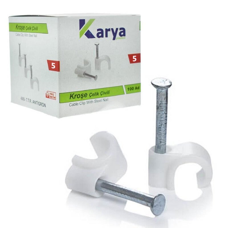 Karya 5 Numara 10 Mm 100'lü Paket Kroşe