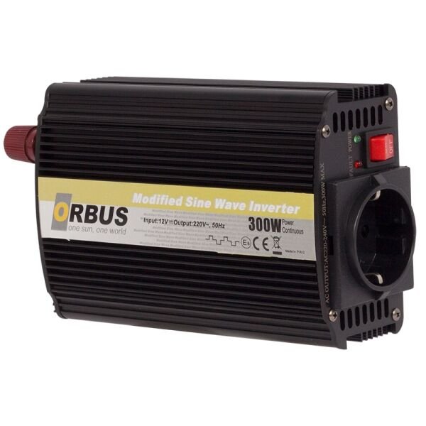 Orbus 300W 12V Modifeld Sinus USB'li İnvertör