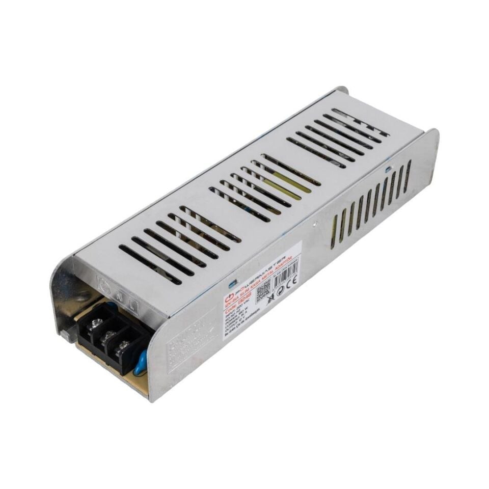 Powermaster PM-13248 12Volt 15Amper Slim Metal Kasa Adaptör