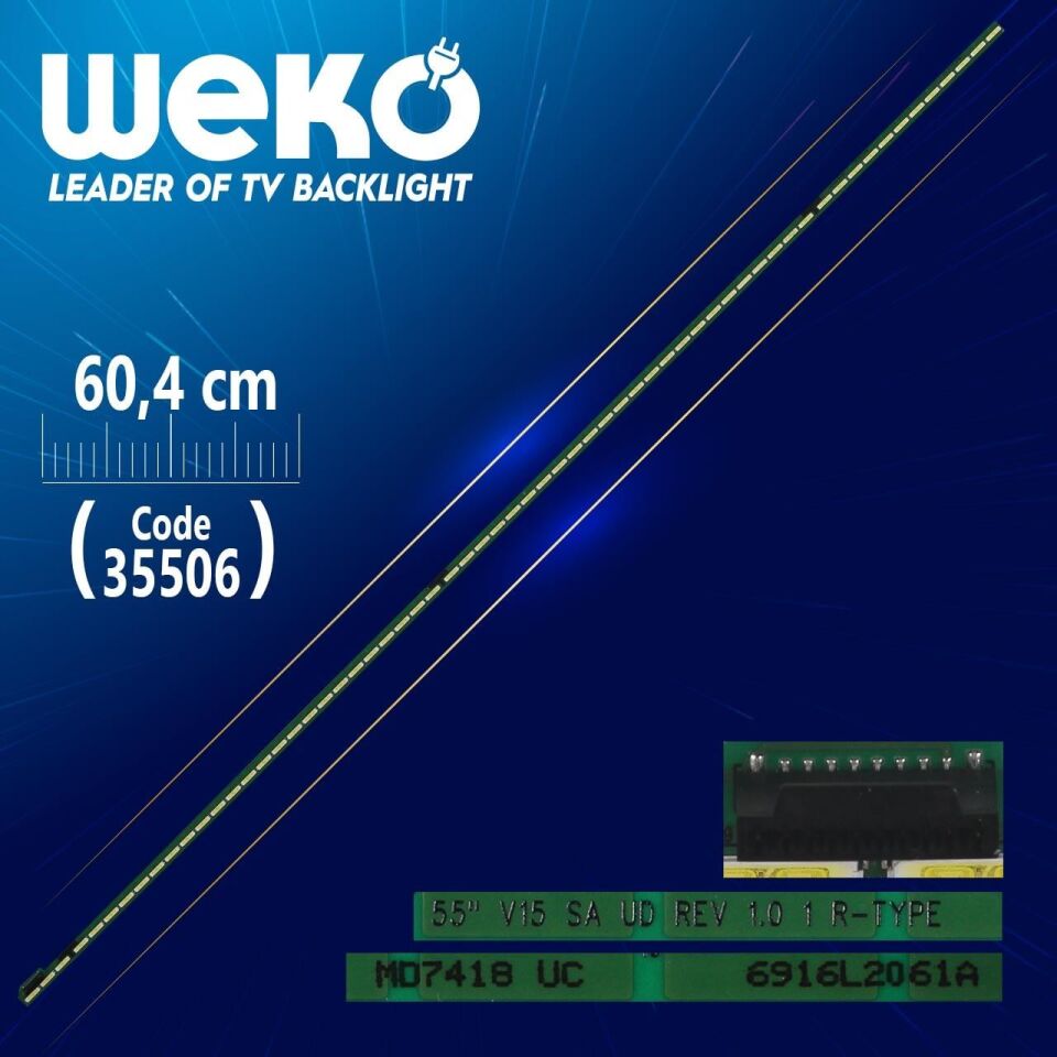 55'' V15 SA UD REV 1.0 1 R-TYPE - 63 Ledli 60.4 Cm - WK-153 Led Tv Bar