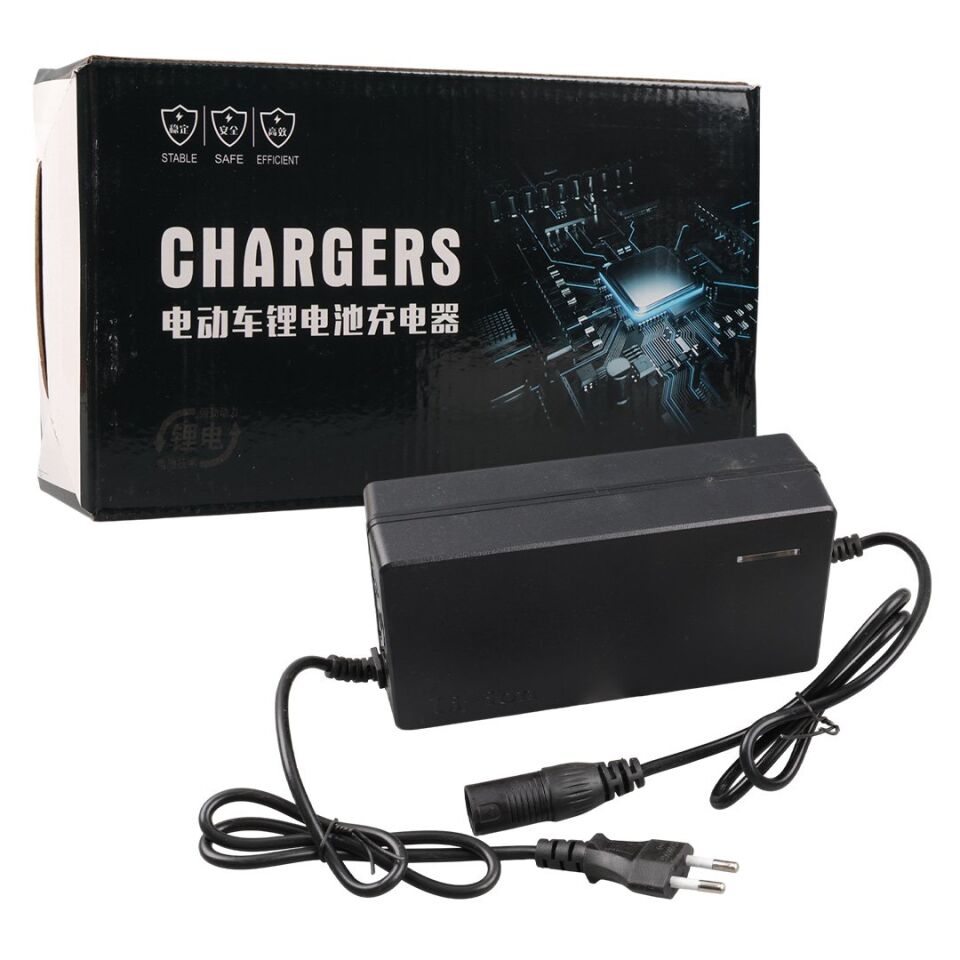 Powermaster PM-14488 54.6 Volt 2.8-3.0 Amper Lithium Batarya Şarj Cihazı 3 Pinli Erkek Jacklı