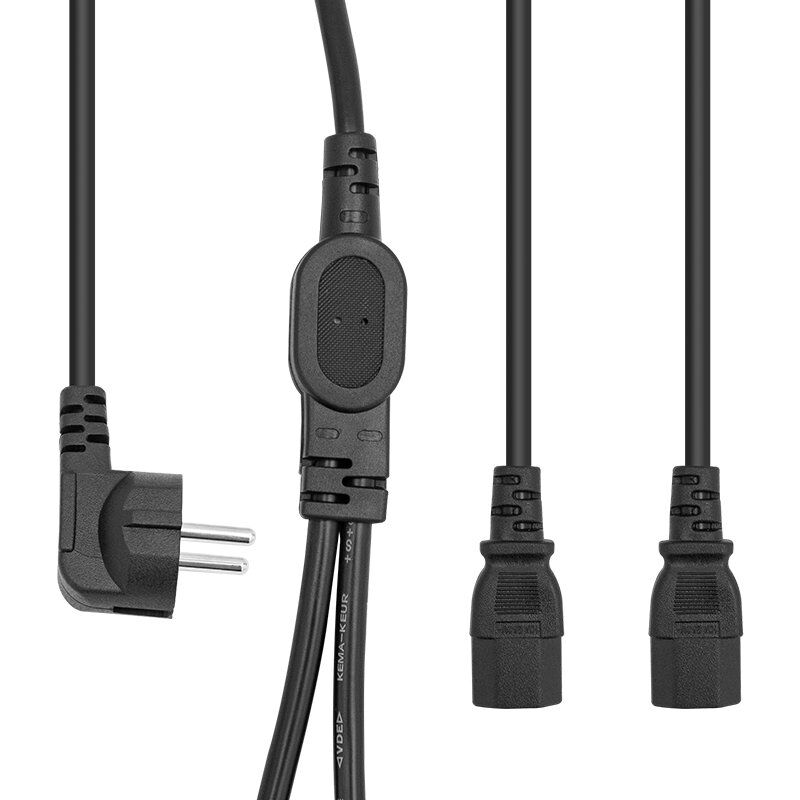 Powermaster Tek Priz Çift Güç Çıkışlı Power Kablosu