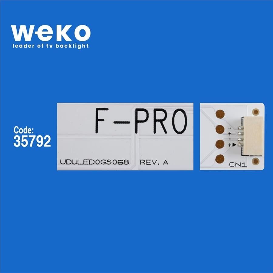 Wkset-6754 35792X10 Lg Innotek 49Inch_Funaı_Rev.A - Vdvled0gs068 Rev.A 10 Adet Led Bar