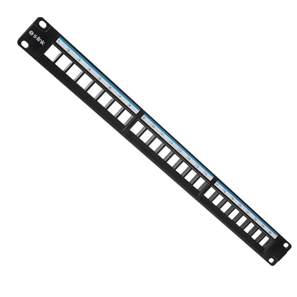 S-Link SL-F24N Jack'sız 24'Lü Patch Panel