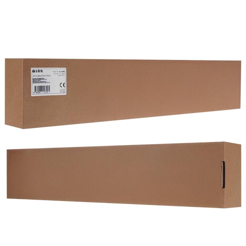 S-Link SL-F24N Jack'sız 24'Lü Patch Panel
