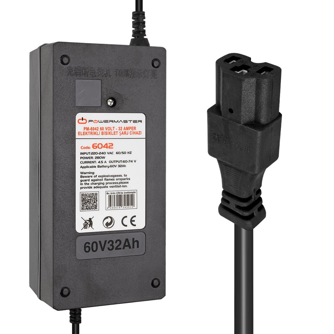 Powermaster 60 Volt 32 Amper Elektrikli Bisiklet Şarj Cihazı