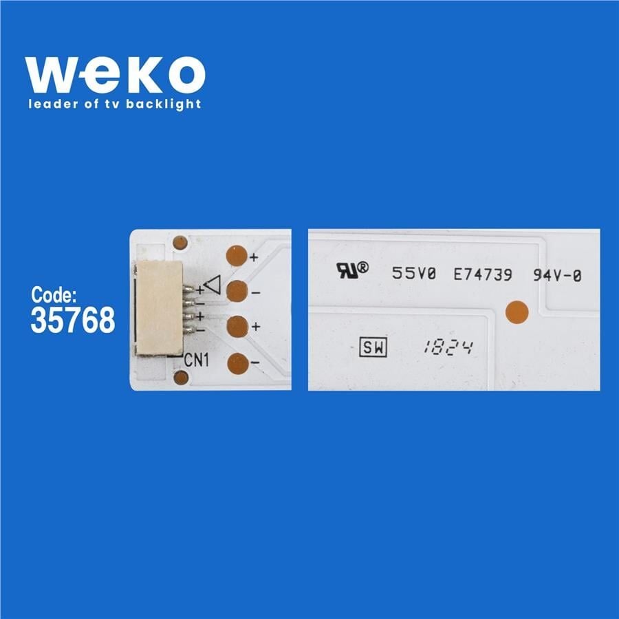 Wkset-6755 35768X12 Lg Innotek 55Inch_Funai_Rev.A - Uduled0gs069 Rev.A 12 Adet Led Bar