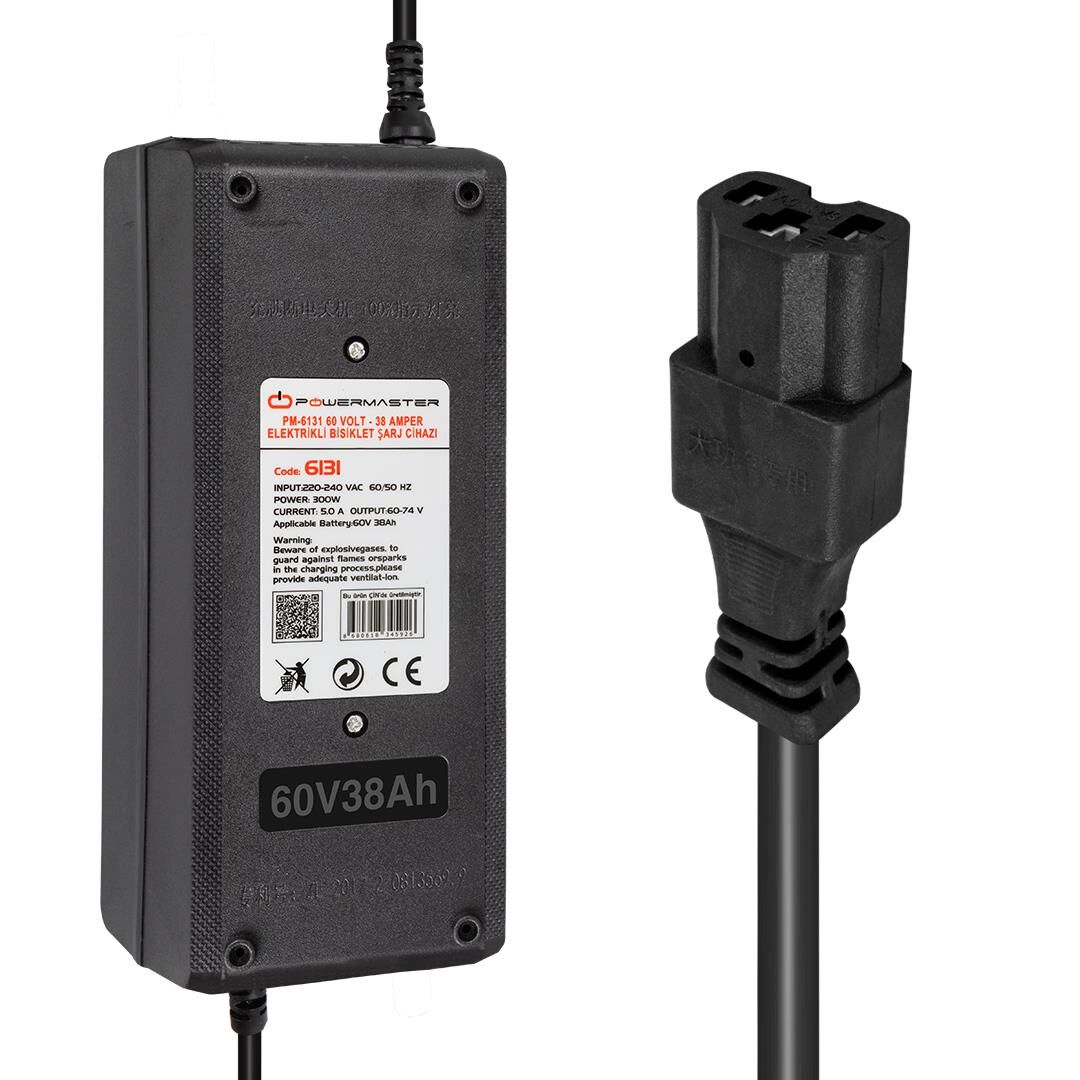 Powermaster 60 Volt 38 Amper Elektrikli Bisiklet Şarj Cihazı