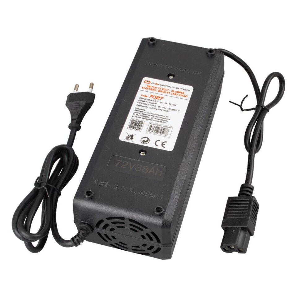 Powermaster 72 Volt 38 Amper Elektrikli Bisiklet Şarj Cihazı