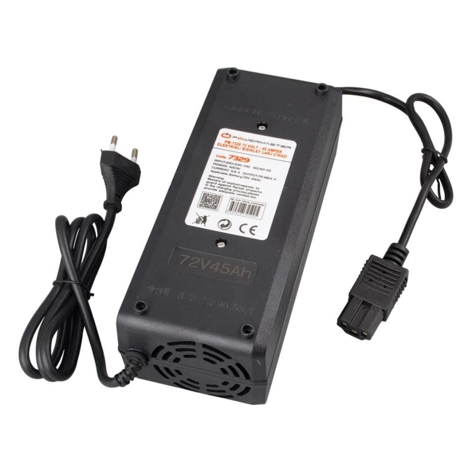 Powermaster 72 Volt 45 Amper Elektrikli Bisiklet Şarj Cihazı