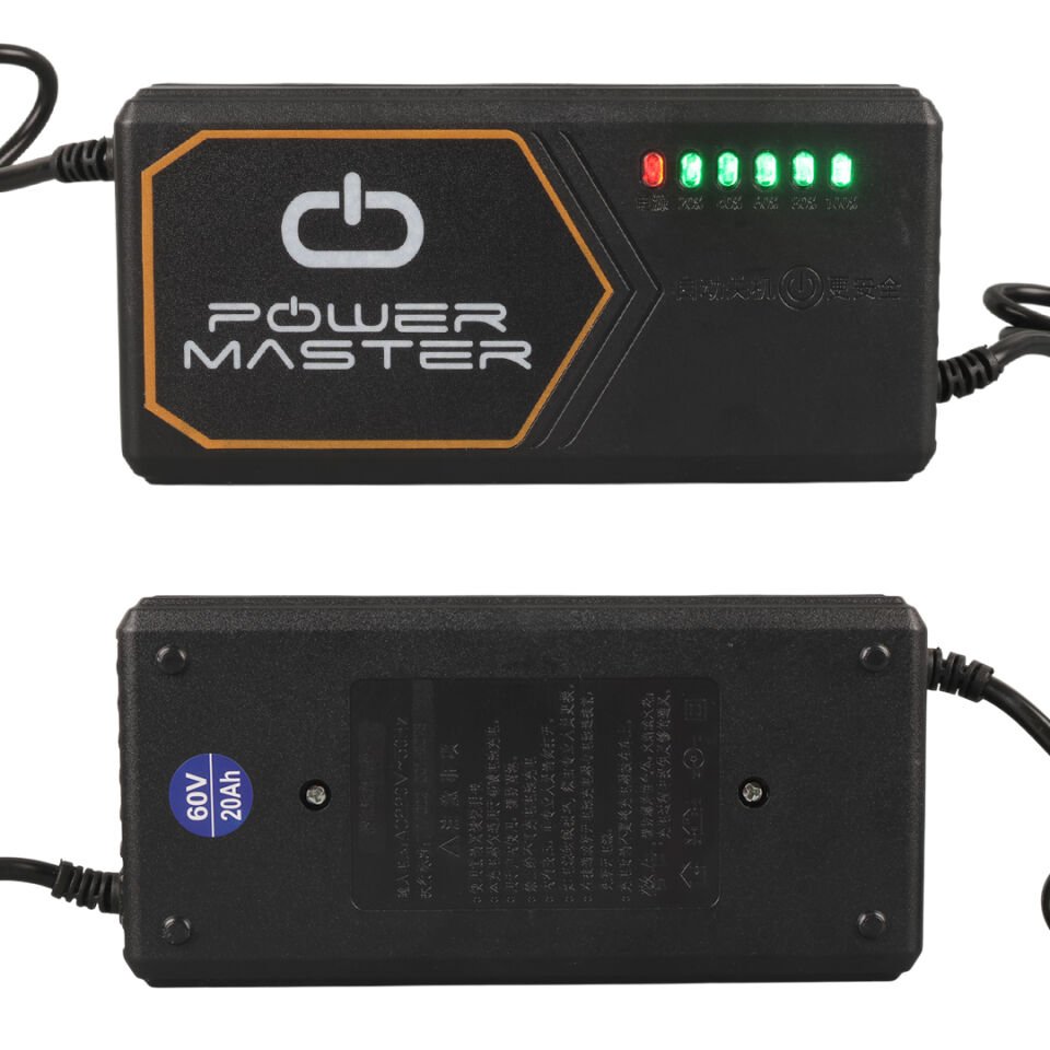 PowerMaster 60 Volt 20 Amper Elektrikli Bisiklet Şarj Cihazı
