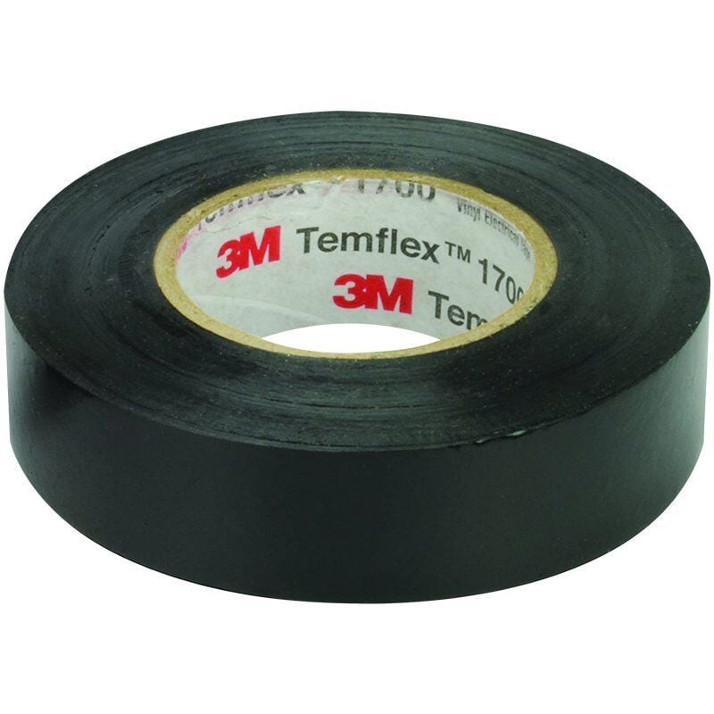 3M Temflex 1300E Siyah 10'lu Paket Pvc İzole Bant