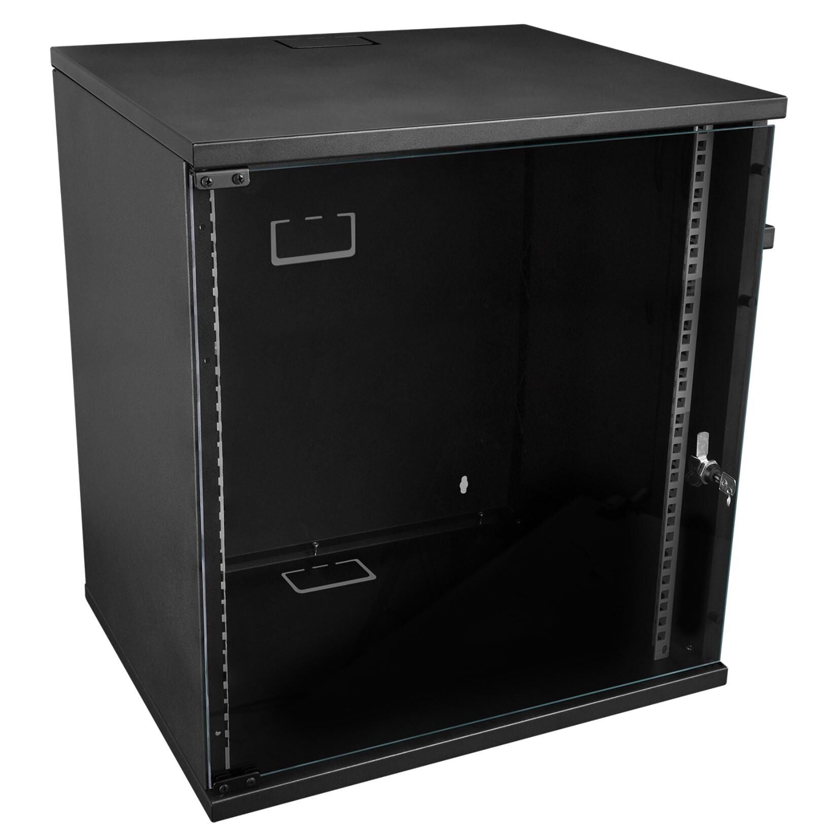 S-LINK SL-U12 Yeni Nesil 12U Soho 530X400mm Siyah Rack Kabin