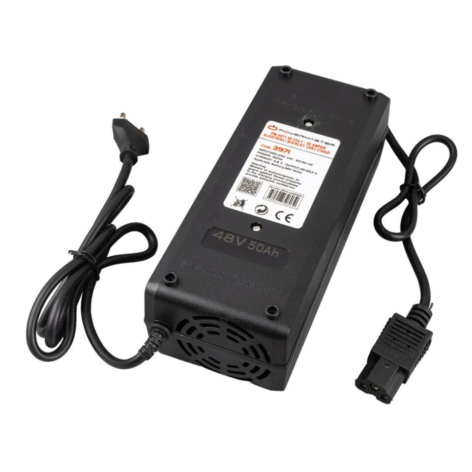 Powermaster 48 Volt 50 Amper Elektrikli Bisiklet Şarj Cihazı
