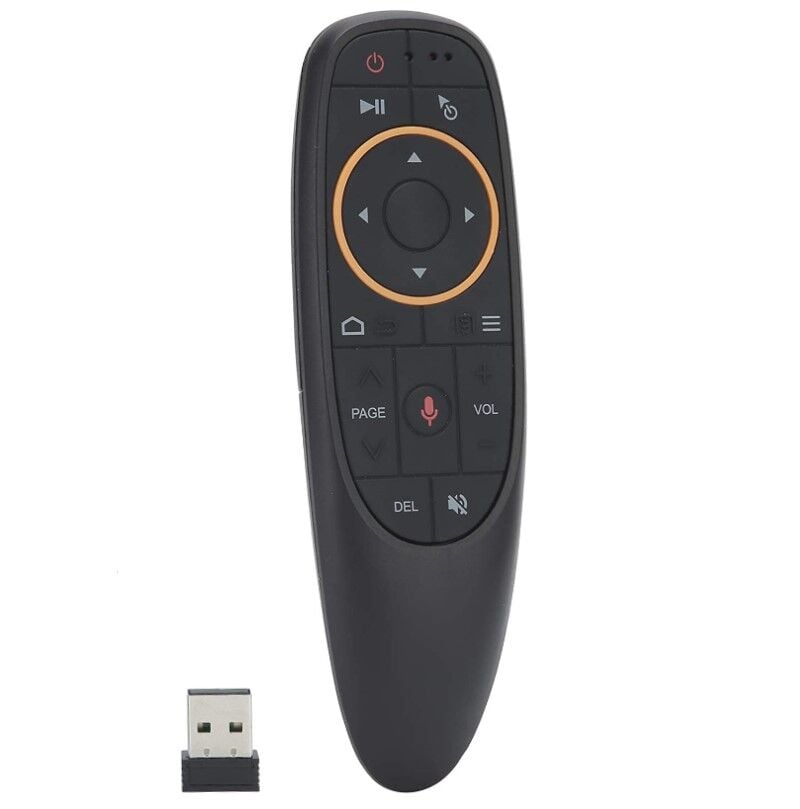 Weko G10 Android-Windows-Linux-TV Box-Mac OS Uyumlu 2.4 Ghz Ses Komutlu Wireless Air Mouse Uzaktan Kumanda