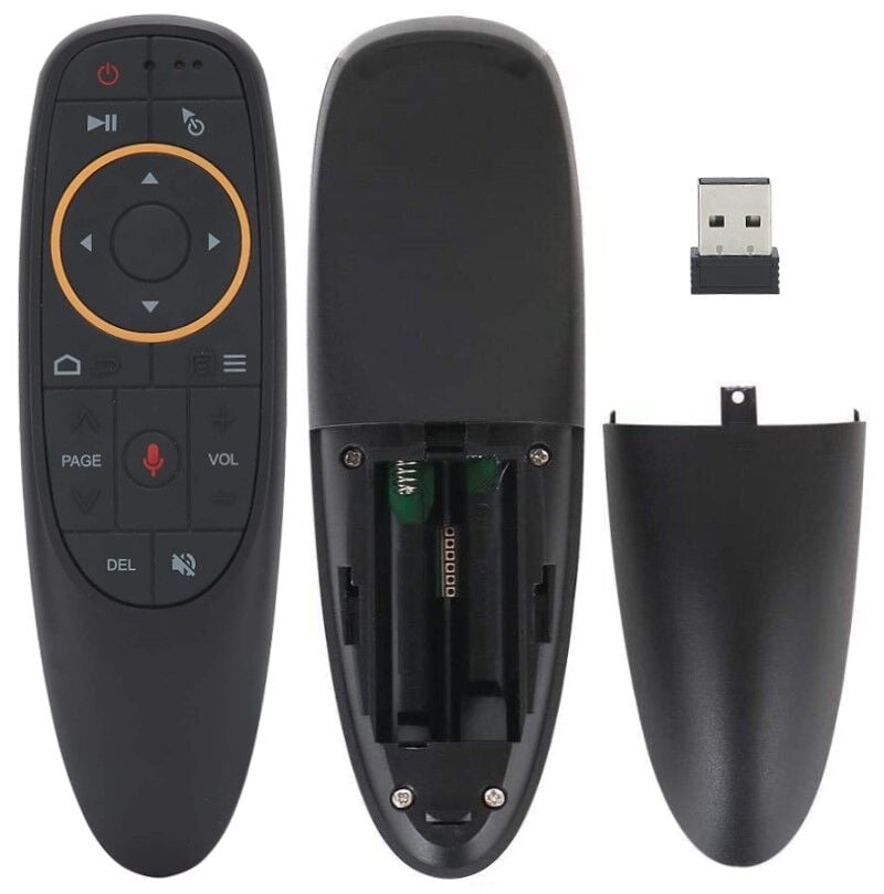 Weko G10 Android-Windows-Linux-TV Box-Mac OS Uyumlu 2.4 Ghz Ses Komutlu Wireless Air Mouse Uzaktan Kumanda