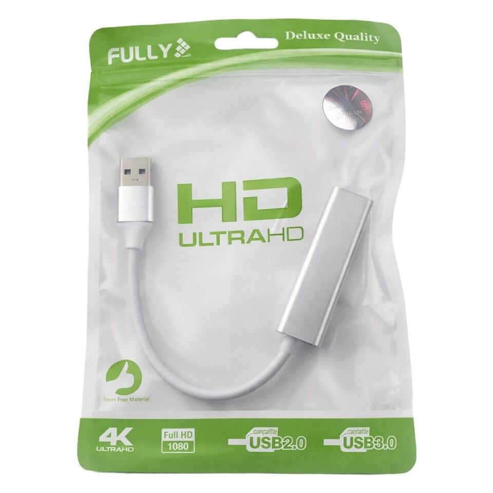 Fully H-608EM USB 3.0 To RJ45 Gigabit Ethernet Adaptör Çevirici