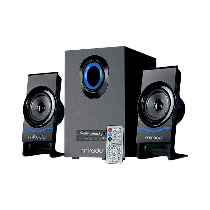 Mikado MD-1700BT 2+1 Siyah USB/SD/FM/Bt Destekli Hoparlör